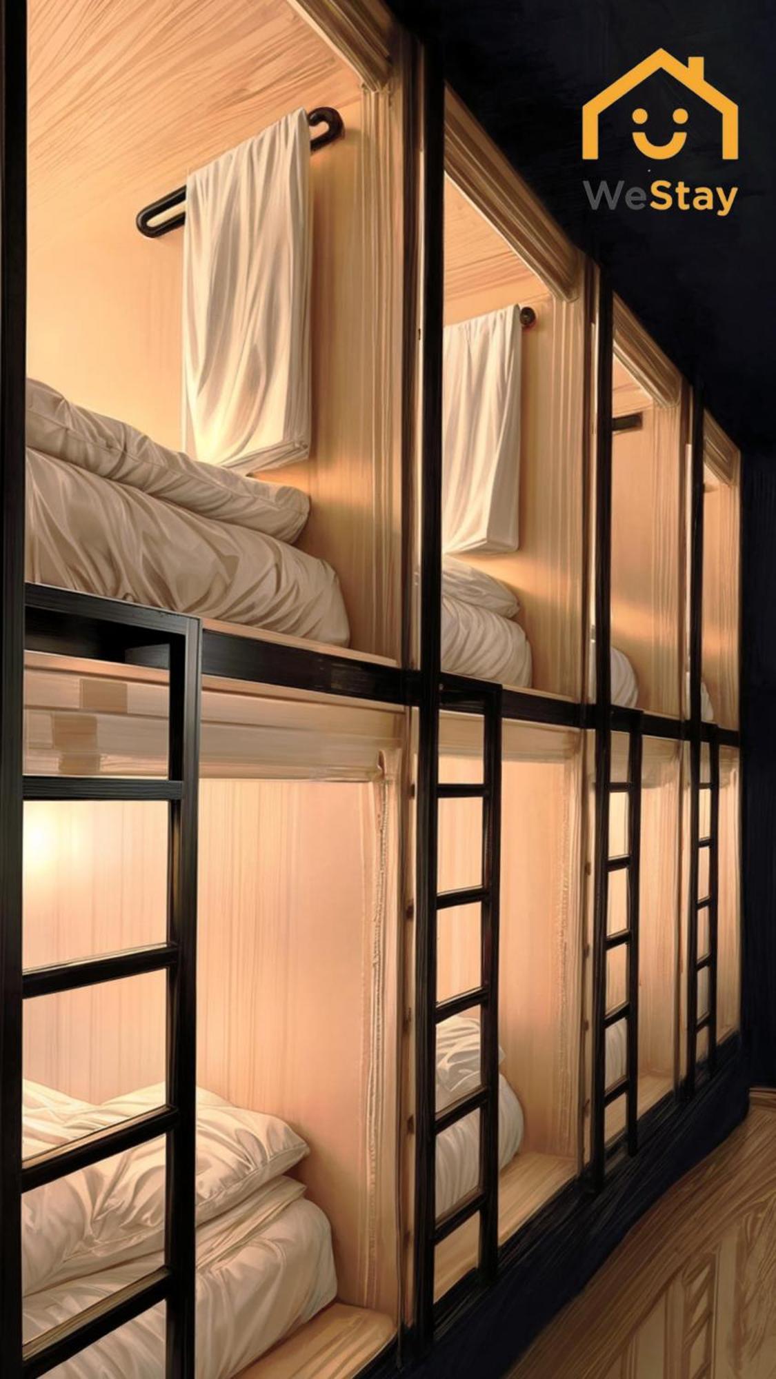 דובאי Westay Capsule Hostel מראה חיצוני תמונה